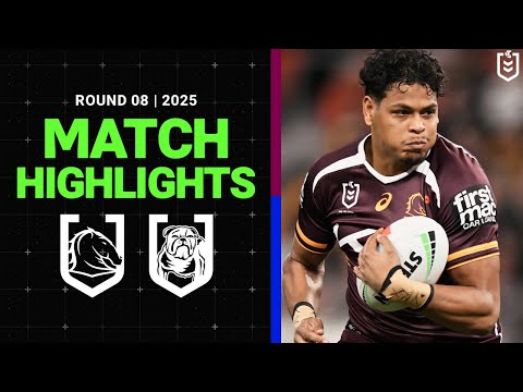 NRL Match Highlights 2025 | Broncos v Bulldogs | Round 8 img